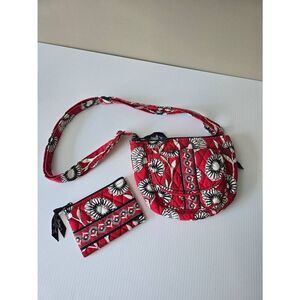 Vera Bradley Deco Daisy's bag and wallet set